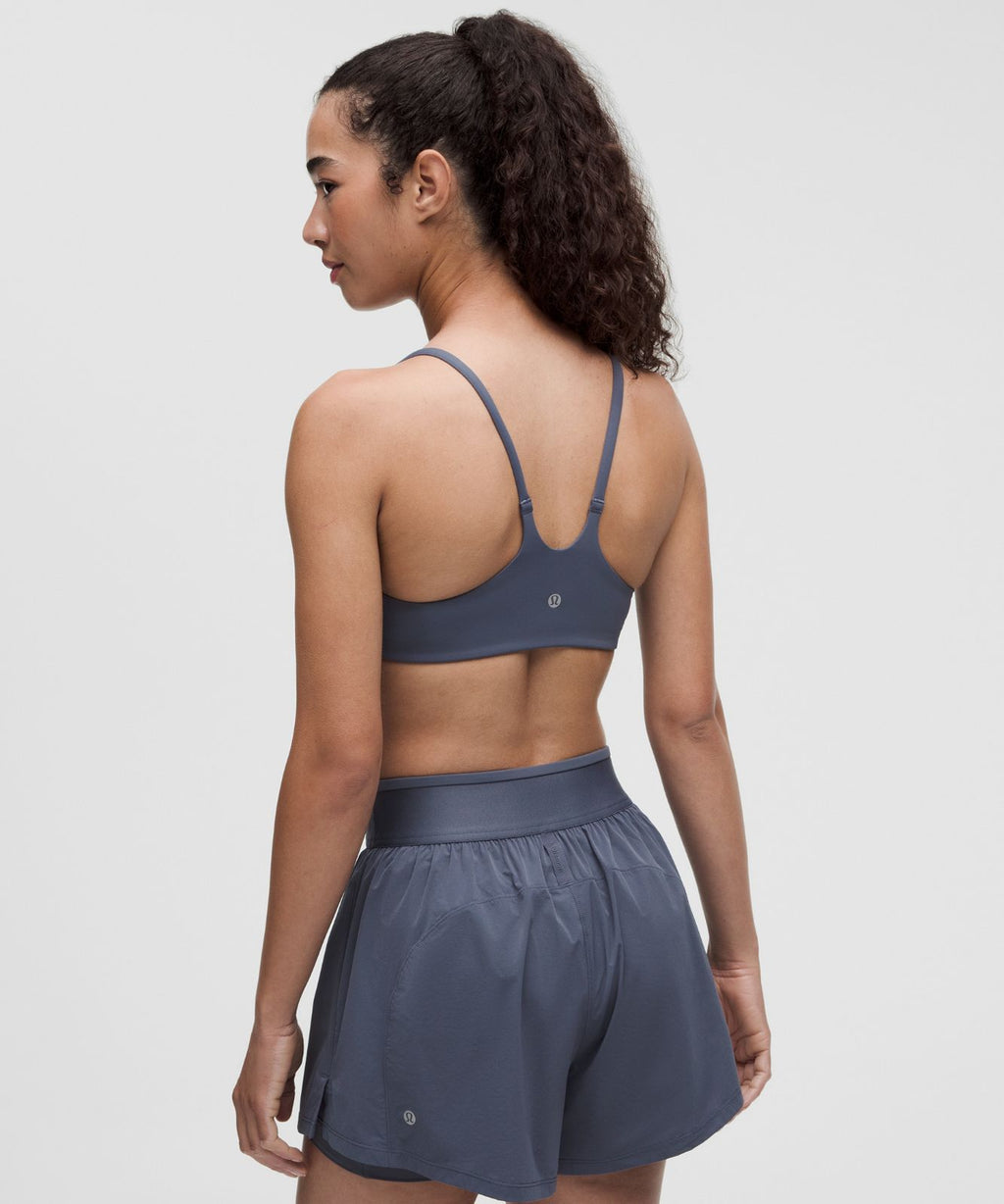 Wunder Train Strappy Racer Bra *Light Support, A/B Cup Dusty Diamond