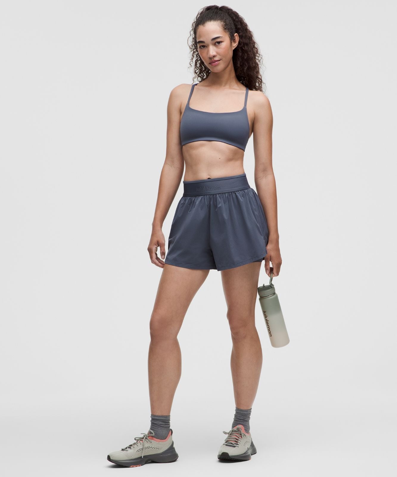 Wunder Train Strappy Racer Bra *Light Support, A/B Cup Dusty Diamond