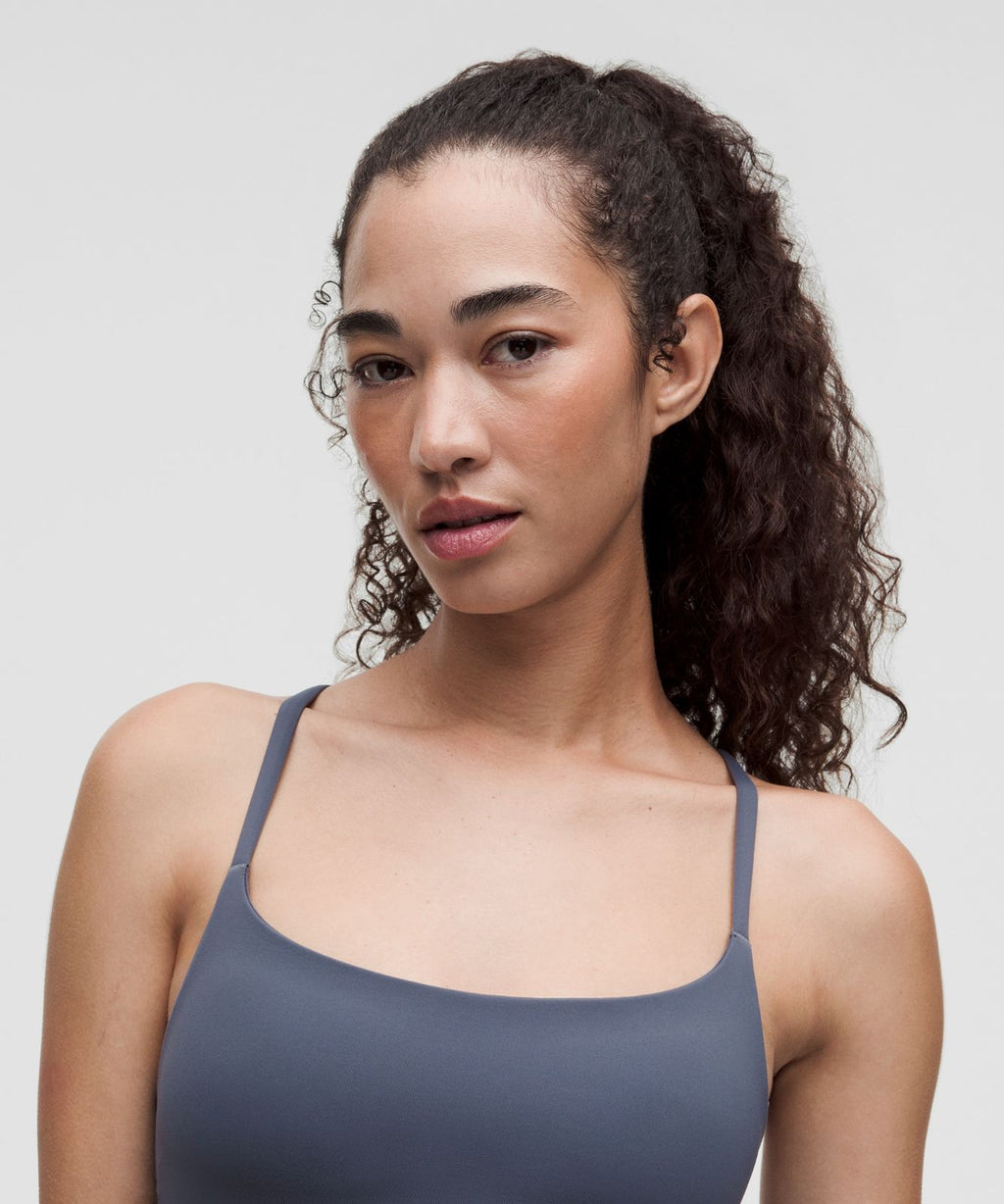 Wunder Train Strappy Racer Bra *Light Support, A/B Cup Dusty Diamond