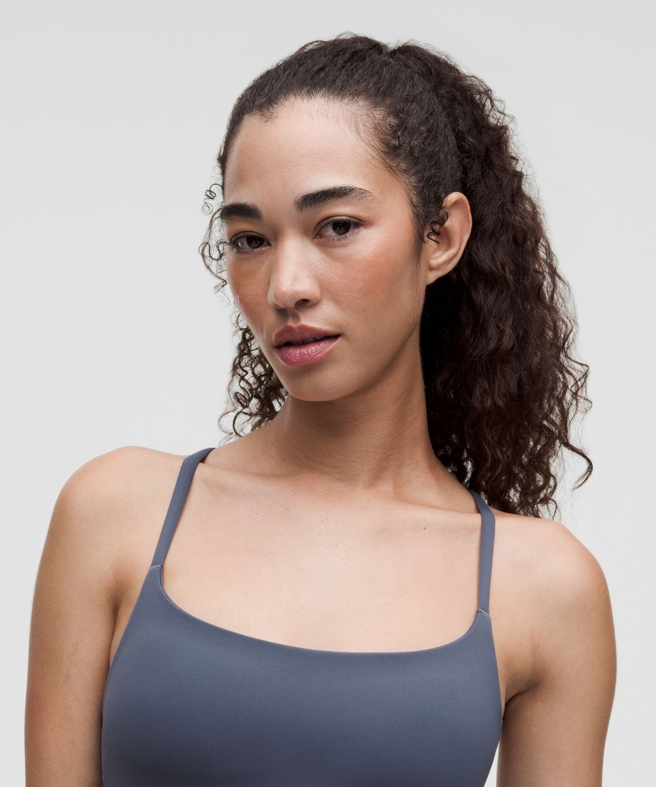 Wunder Train Strappy Racer Bra *Light Support, A/B Cup Dusty Diamond