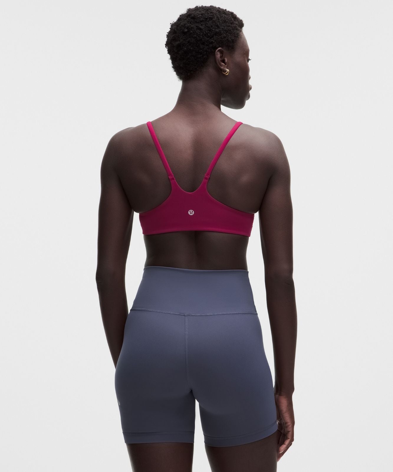 Wunder Train Strappy Racer Bra *Light Support, A/B Cup Raspberry Rave