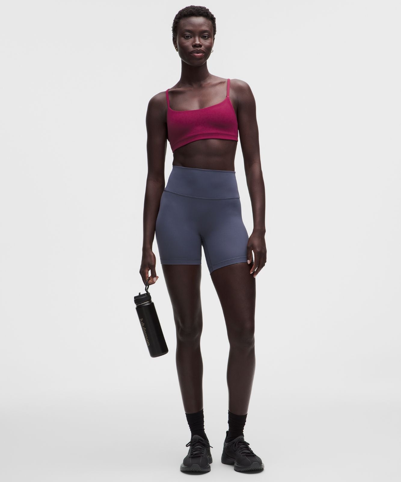 Wunder Train Strappy Racer Bra *Light Support, A/B Cup Raspberry Rave