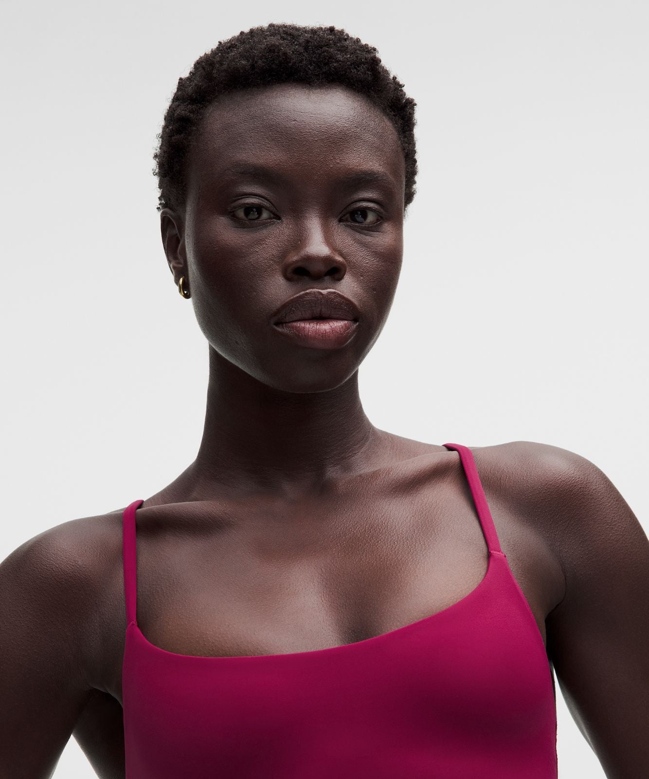 Wunder Train Strappy Racer Bra *Light Support, A/B Cup Raspberry Rave