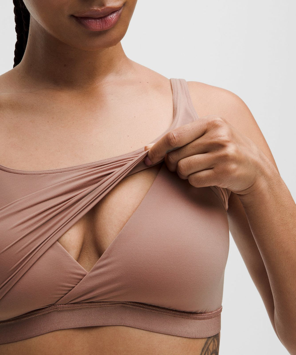 lululemon Nursing Bra Twilight Rose