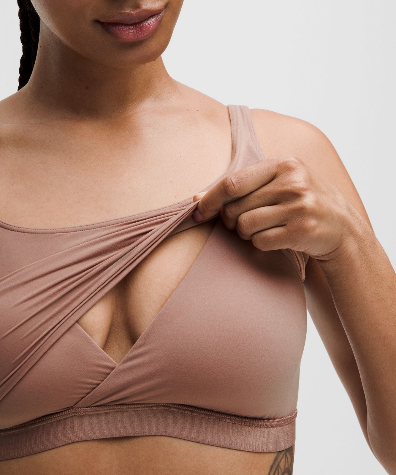 lululemon Nursing Bra Twilight Rose