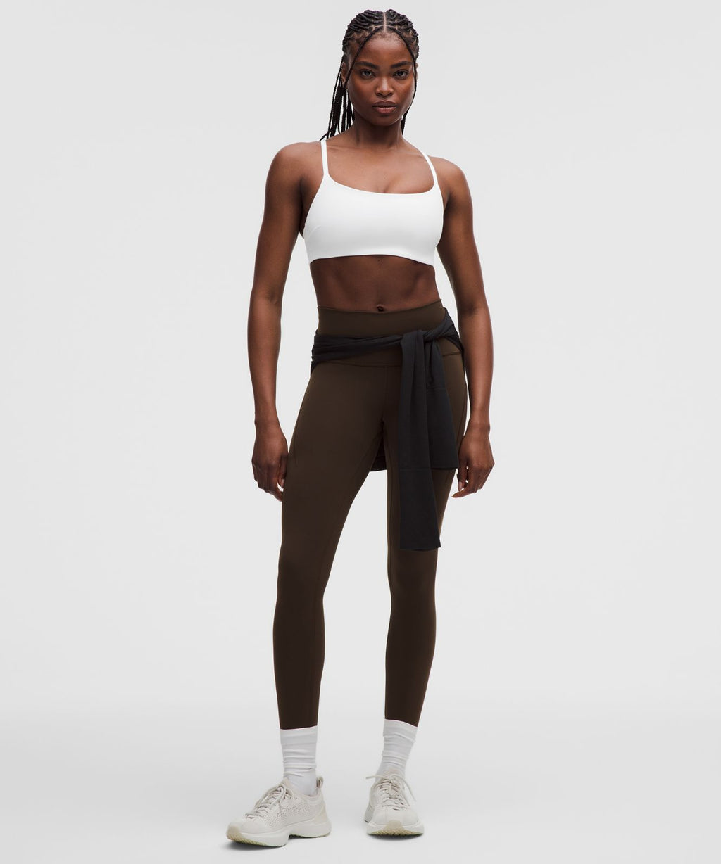 Wunder Train Strappy Racer Bra *Light Support, C/D Cup White