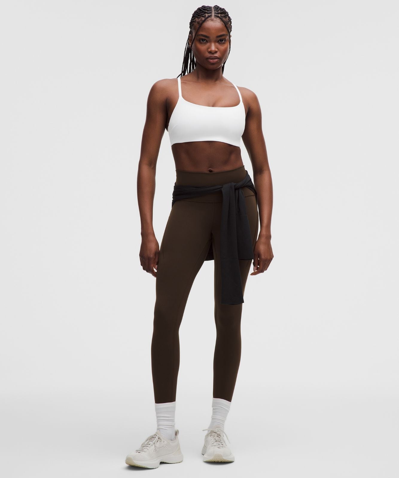 Wunder Train Strappy Racer Bra *Light Support, C/D Cup White