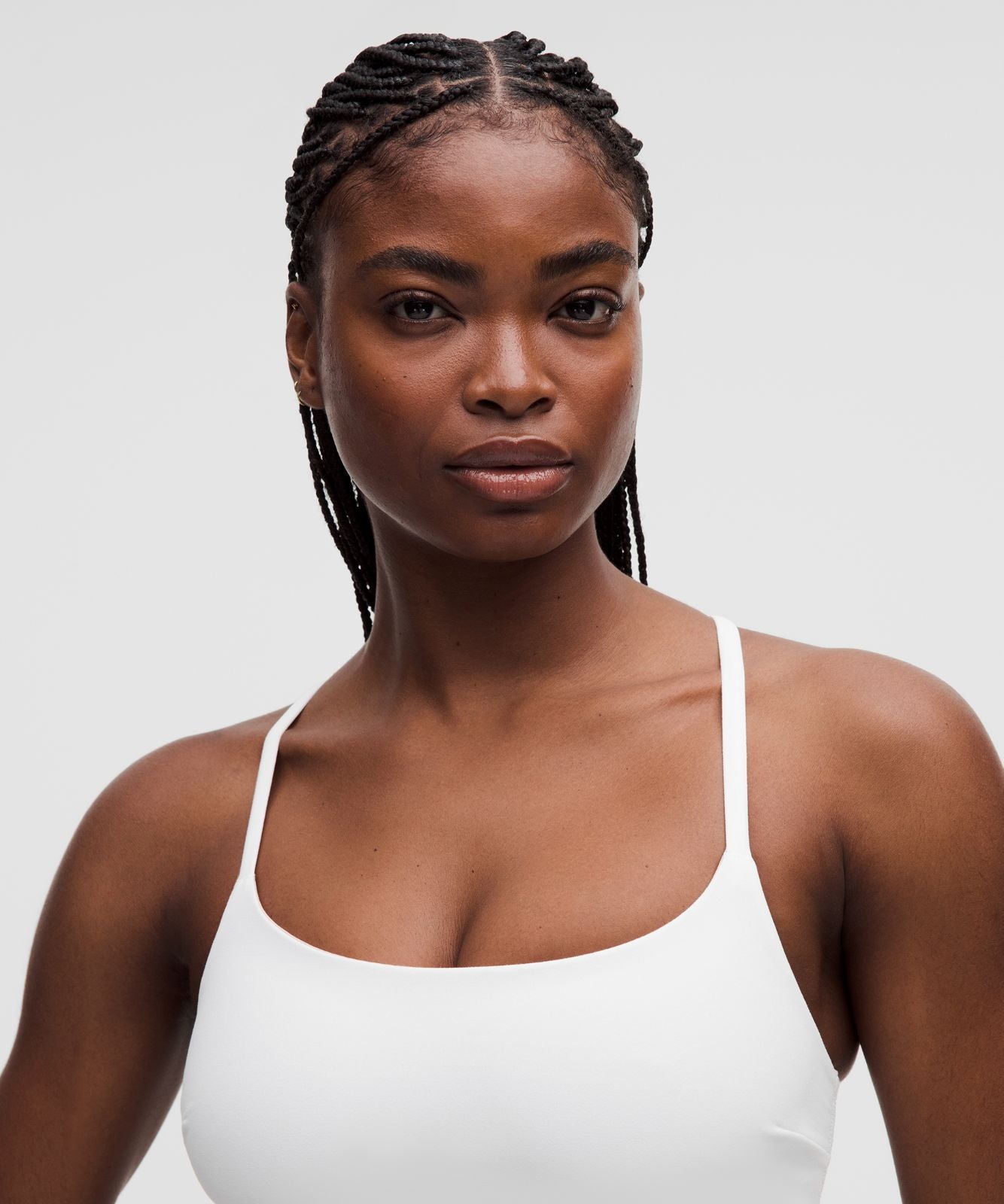 Wunder Train Strappy Racer Bra *Light Support, C/D Cup White