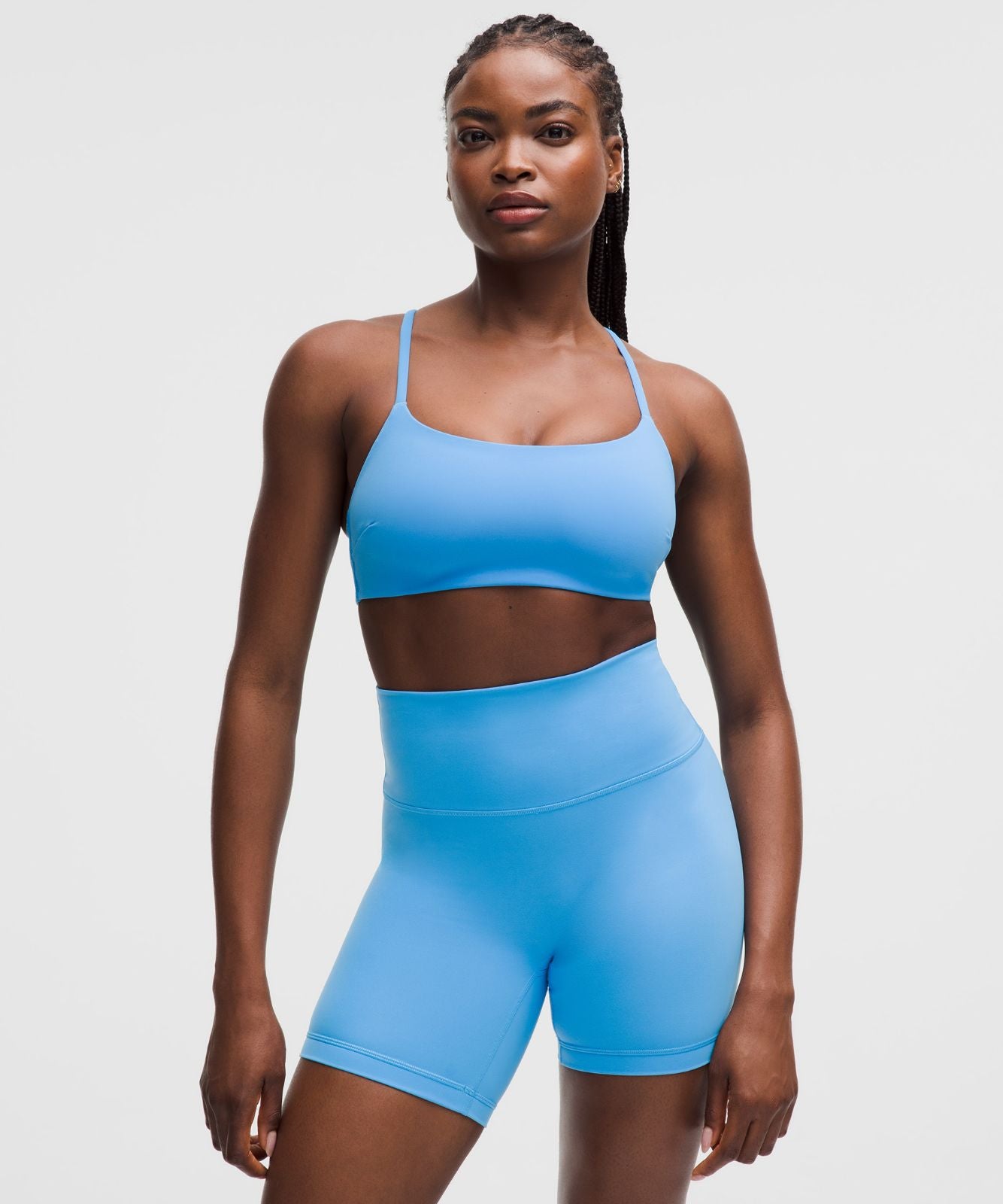 Wunder Train Strappy Racer Bra *Light Support, C/D Cup Ocean Wave