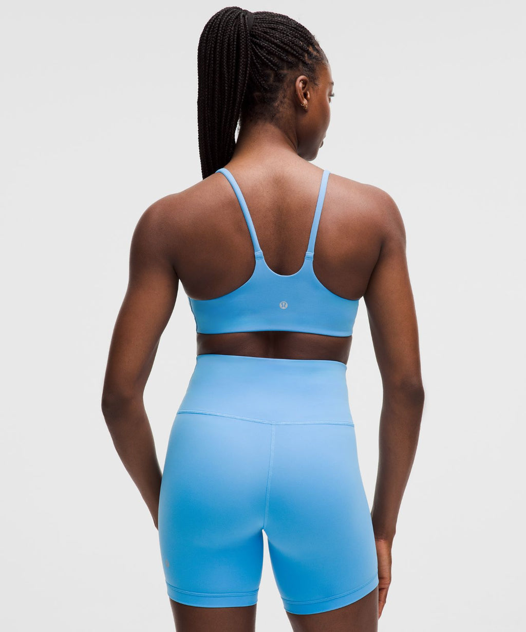 Wunder Train Strappy Racer Bra *Light Support, C/D Cup Ocean Wave