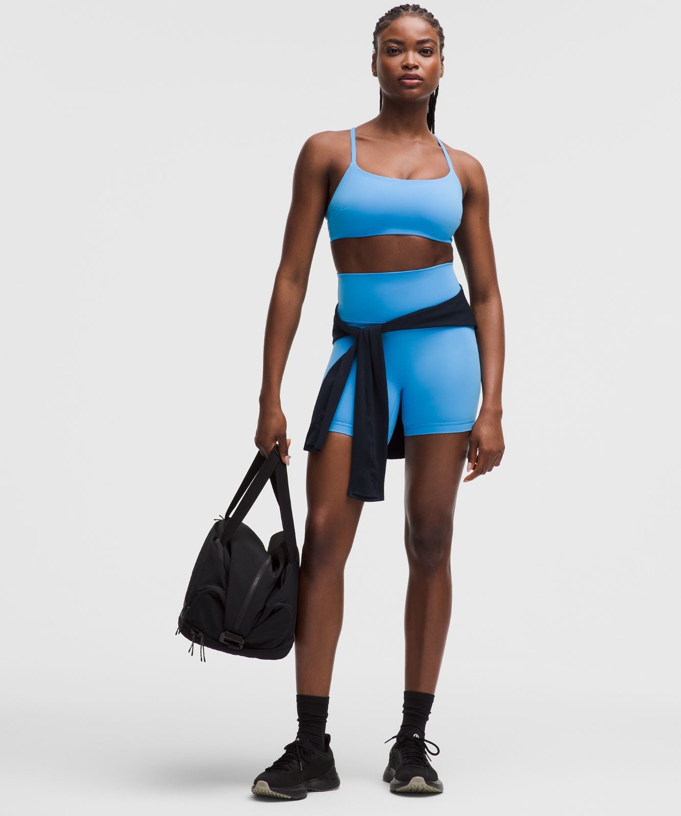 Wunder Train Strappy Racer Bra *Light Support, C/D Cup Ocean Wave