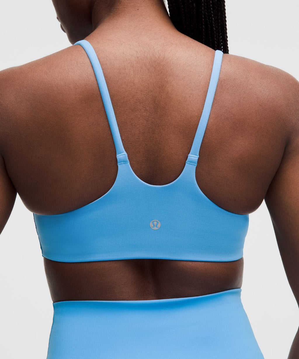 Wunder Train Strappy Racer Bra *Light Support, C/D Cup Ocean Wave