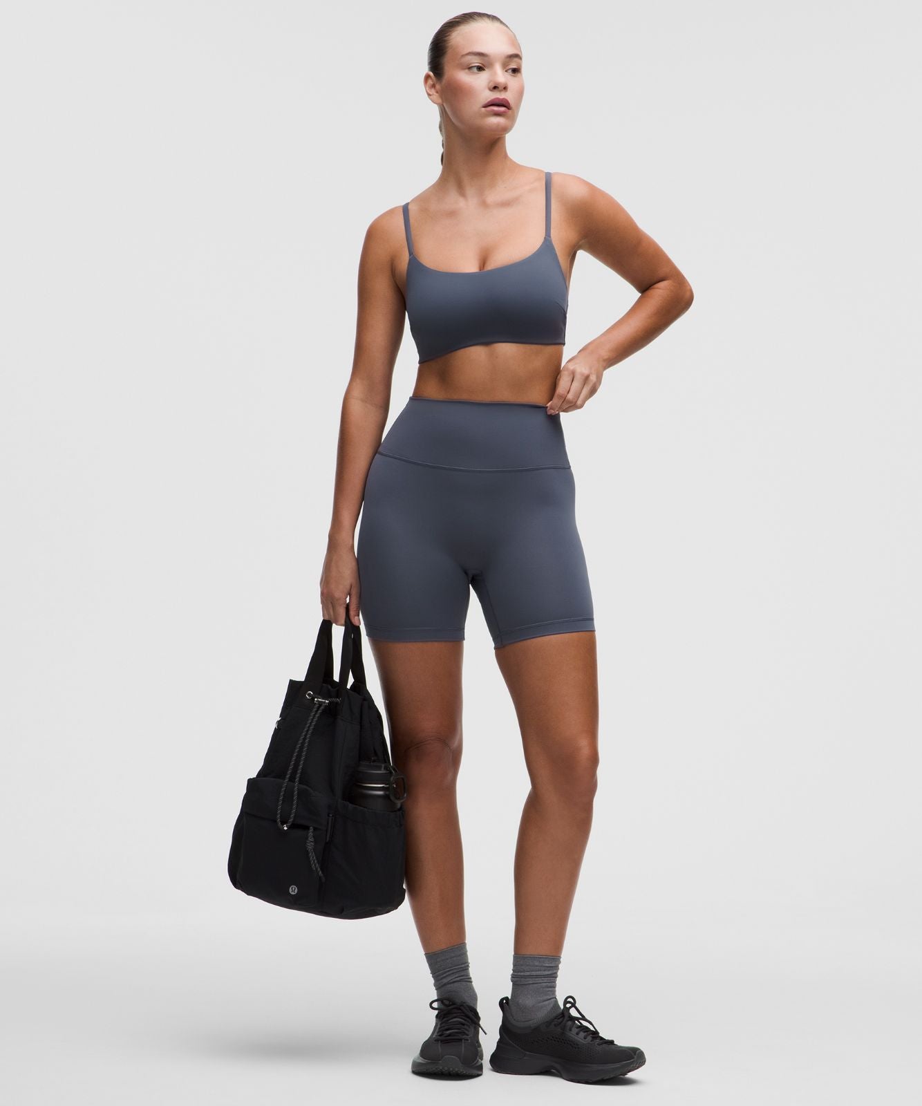 Wunder Train Strappy Racer Bra *Light Support, C/D Cup Dusty Diamond