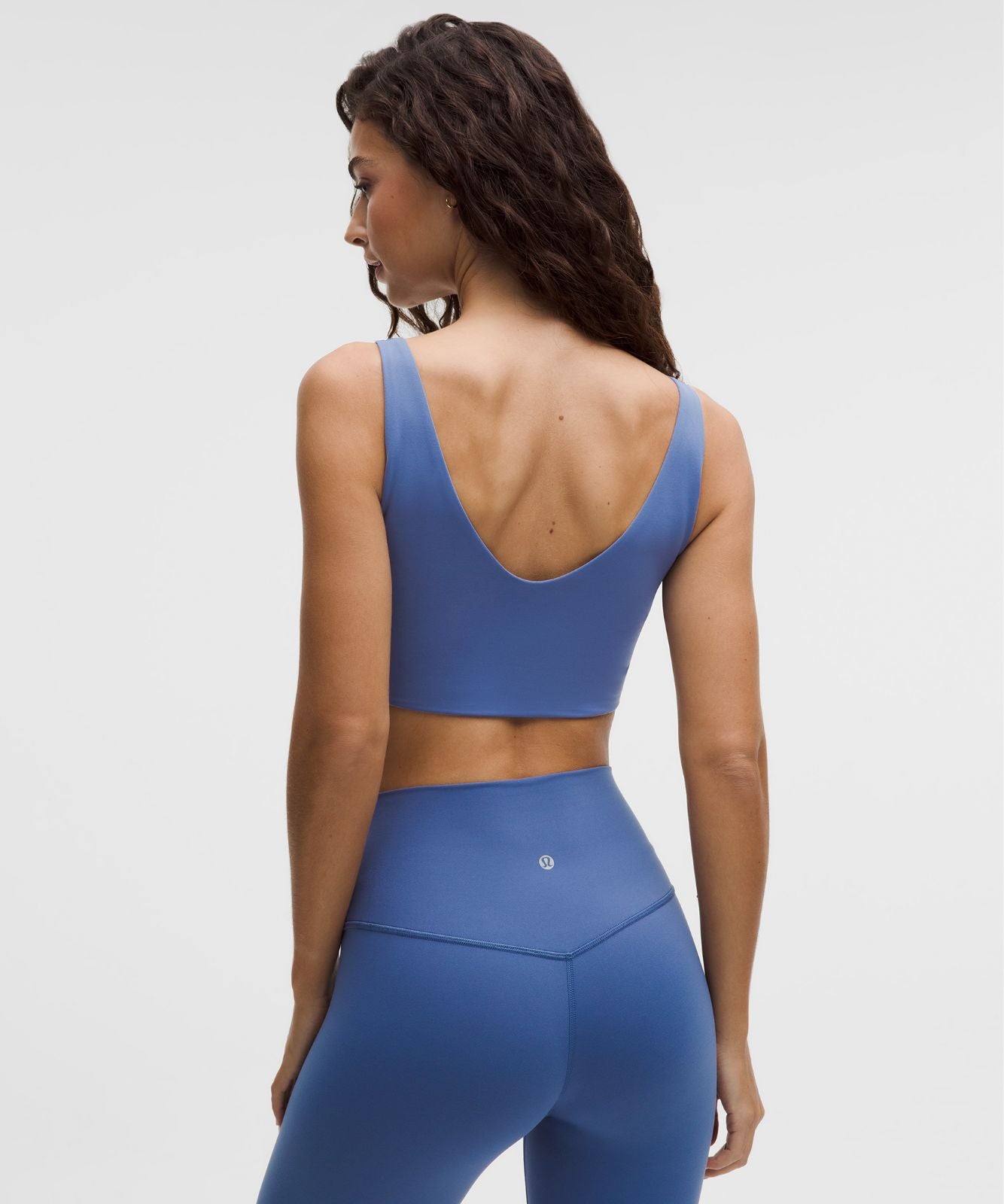 Bend This Scoop and Square Bra *Light Support, A-C Cups Brilliant Blue