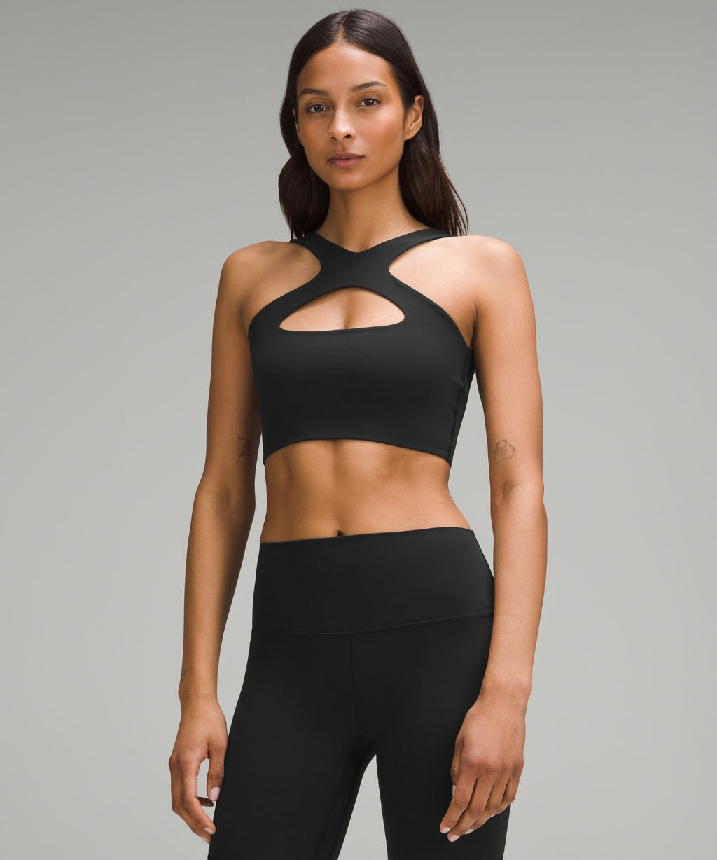 Bend This Scoop and Cross Bra *Light Support, A-C Cups Black
