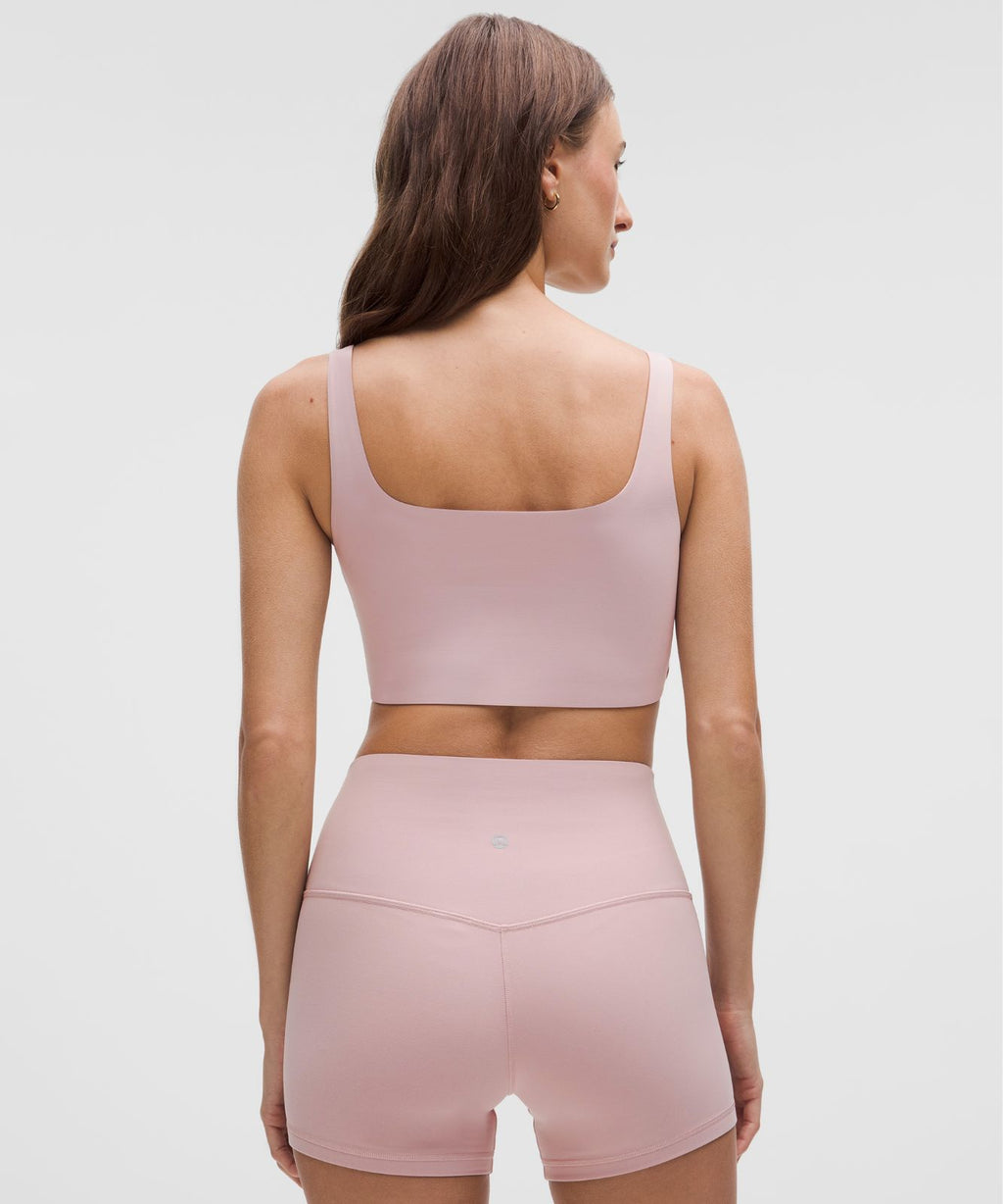 Bend This Scoop and Square Bra *Light Support, A-C Cups Mink Berry