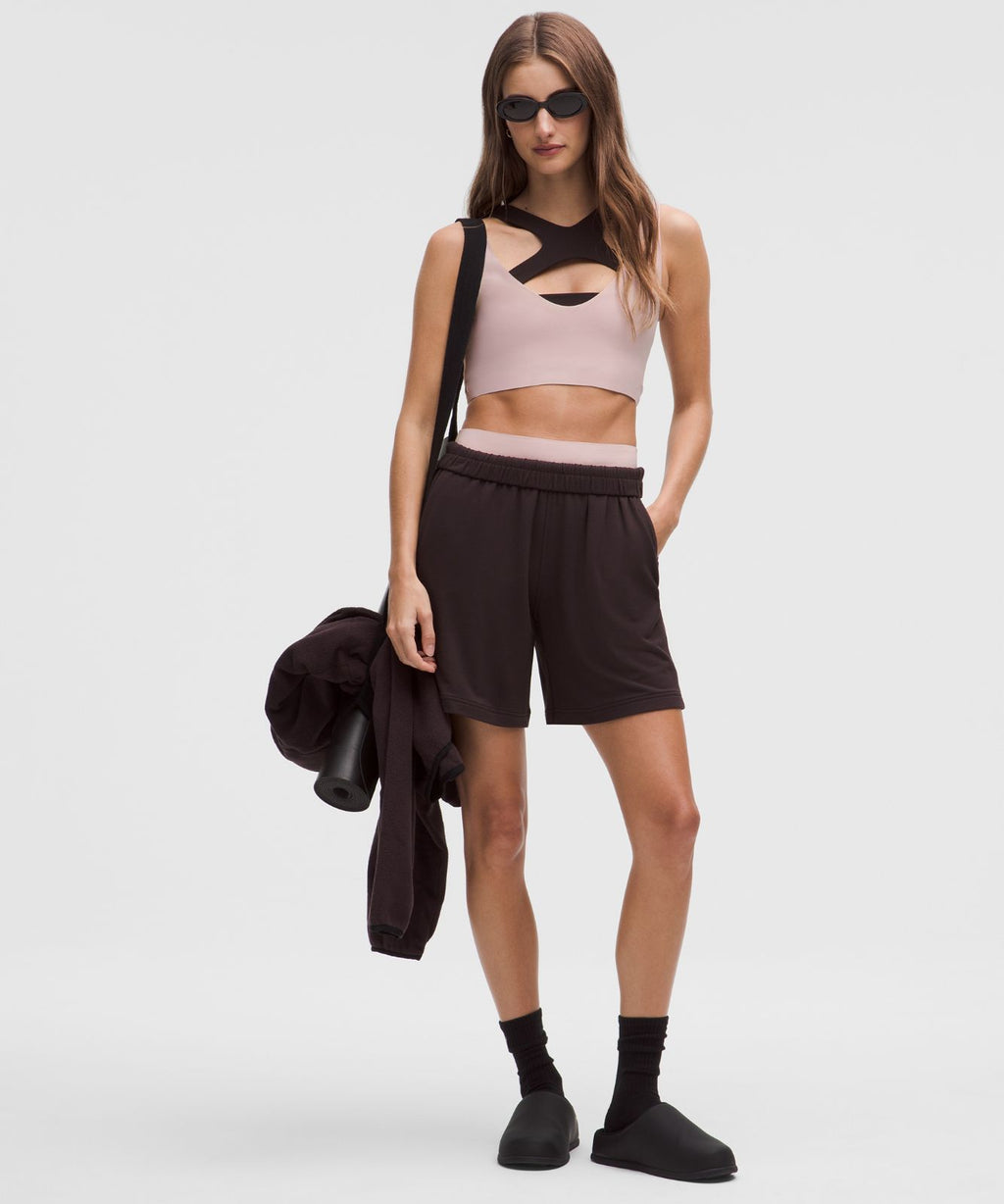 Bend This Scoop and Square Bra *Light Support, A-C Cups Mink Berry