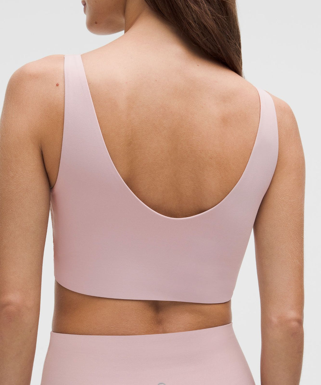 Bend This Scoop and Square Bra *Light Support, A-C Cups Mink Berry
