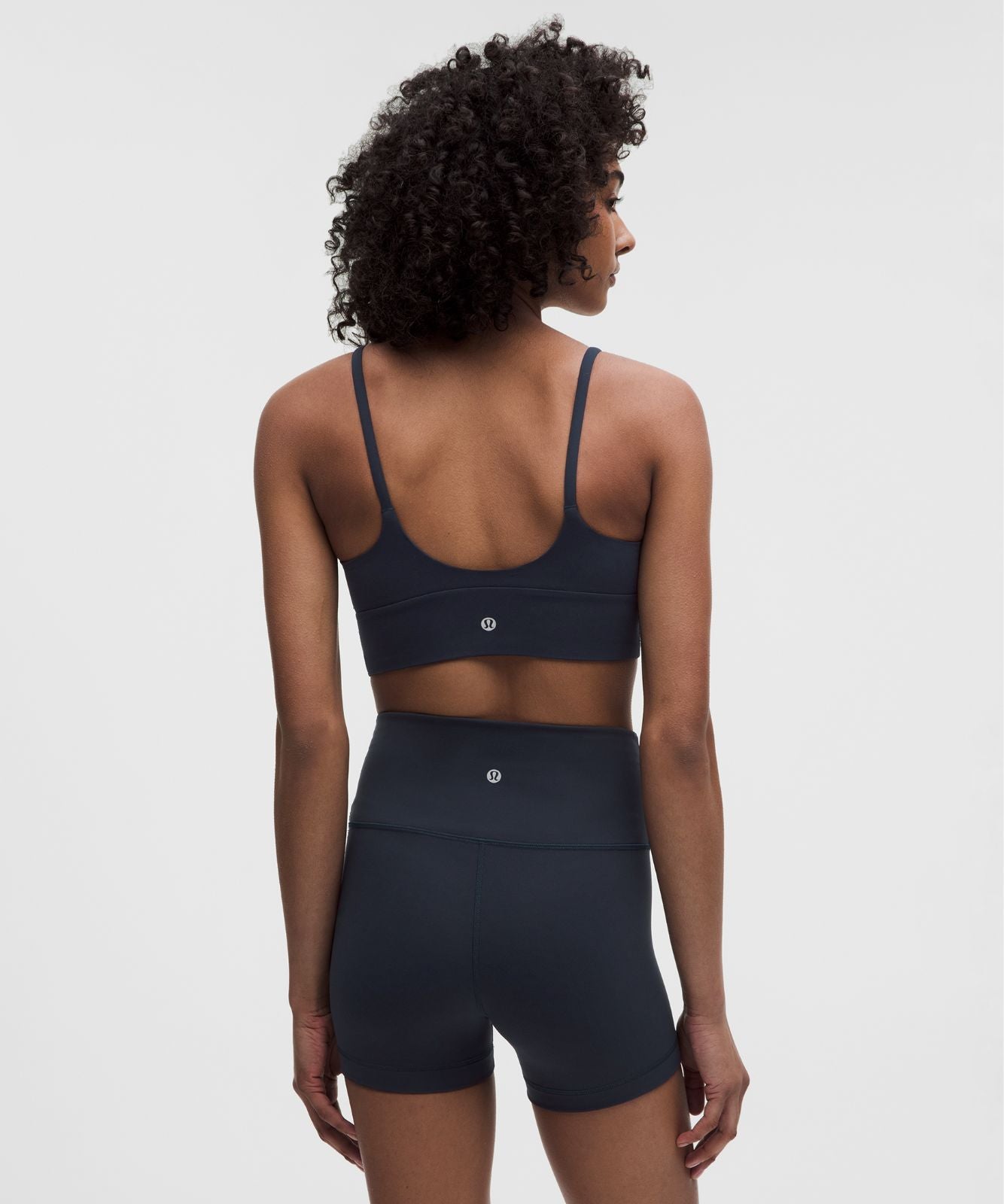 lululemon Focuser Scoop-Neck Bra Nulu *Light Support, A/B Cup True Navy