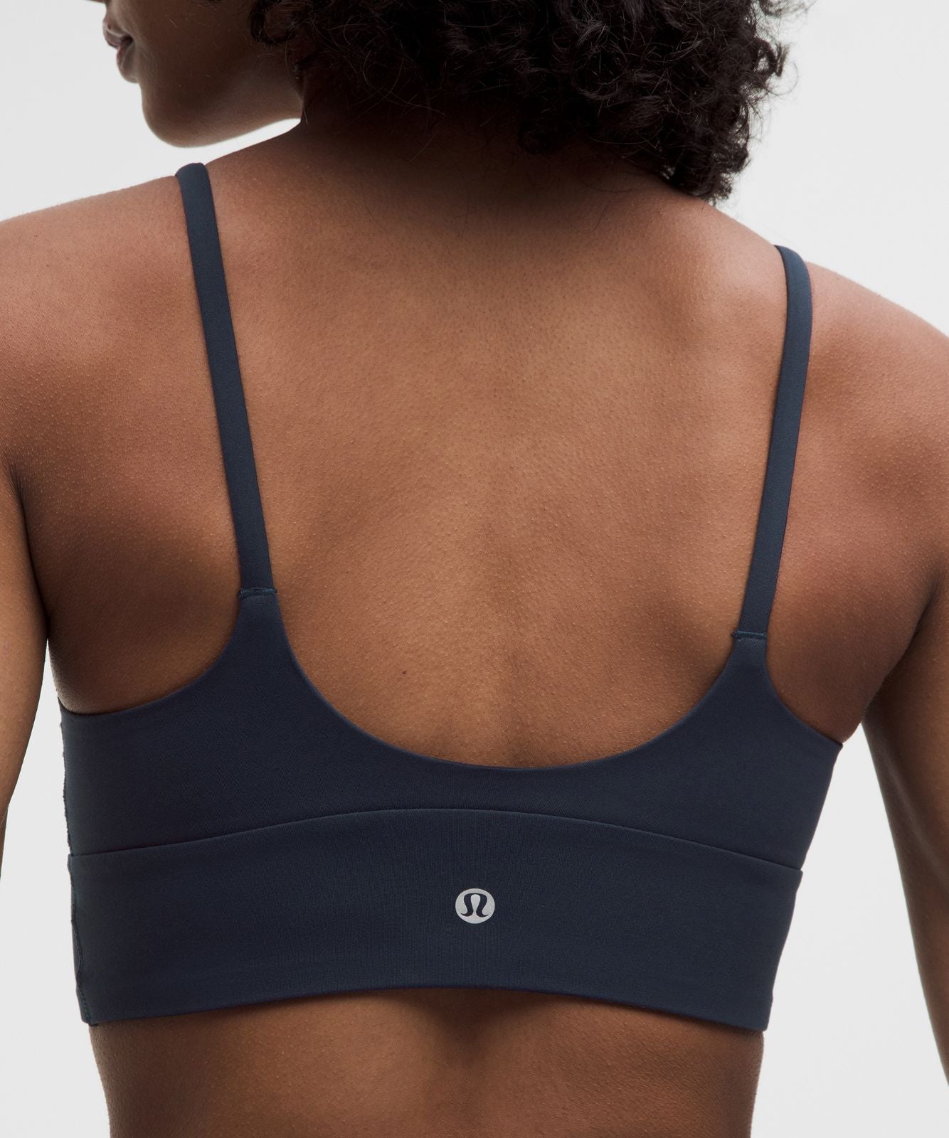 lululemon Focuser Scoop-Neck Bra Nulu *Light Support, A/B Cup True Navy
