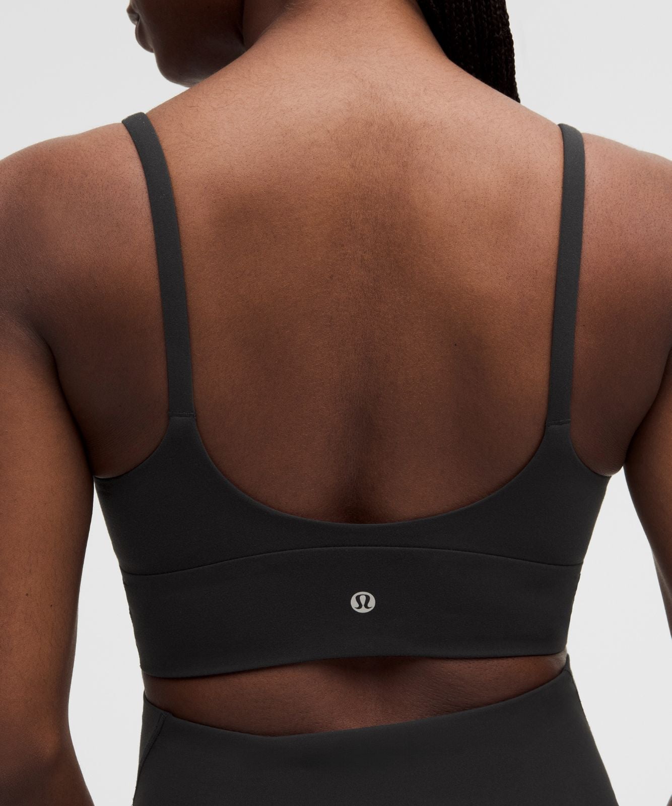 lululemon Focuser Scoop-Neck Bra Nulu *Light Support, C/D Cup Black