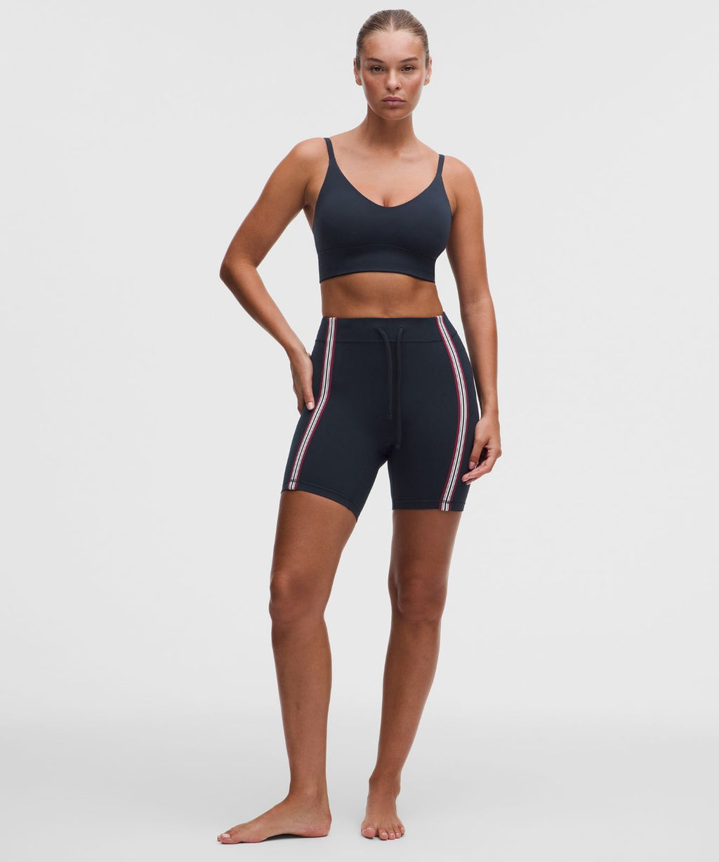 lululemon Focuser Scoop-Neck Bra Nulu *Light Support, C/D Cup True Navy
