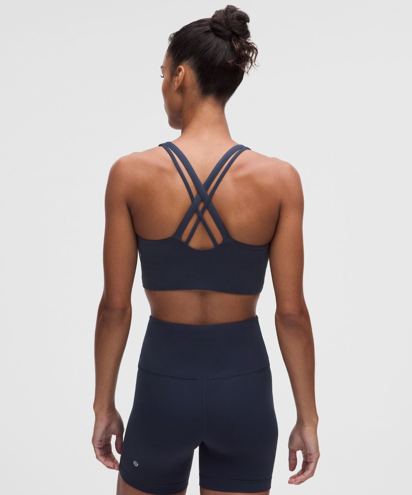 lululemon Energy Longline Bra Medium Support, B-D Cups *Evolve True Navy