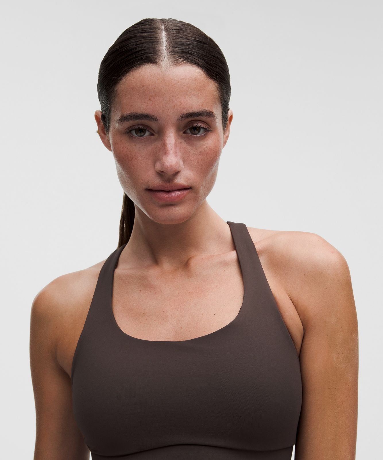 lululemon Energy Longline Bra Medium Support, B-D Cups *Evolve Mahogany Muse