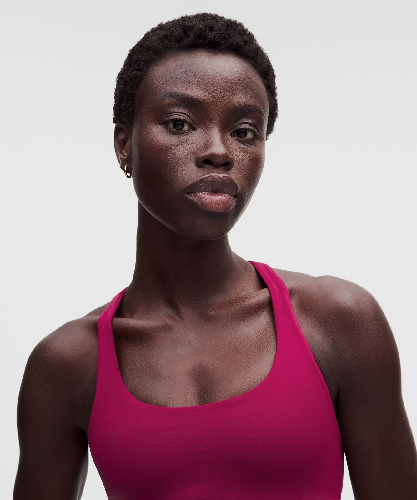 lululemon Energy Longline Bra Medium Support, B-D Cups *Evolve Raspberry Rave