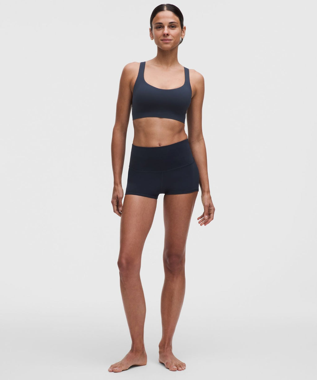 FlexyFlex Strappy Yoga Bra *Light Support, A-C Cups True Navy