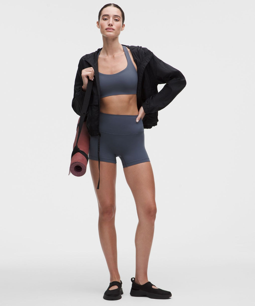 FlexyFlex Strappy Yoga Bra *Light Support, A-C Cups Dusty Diamond
