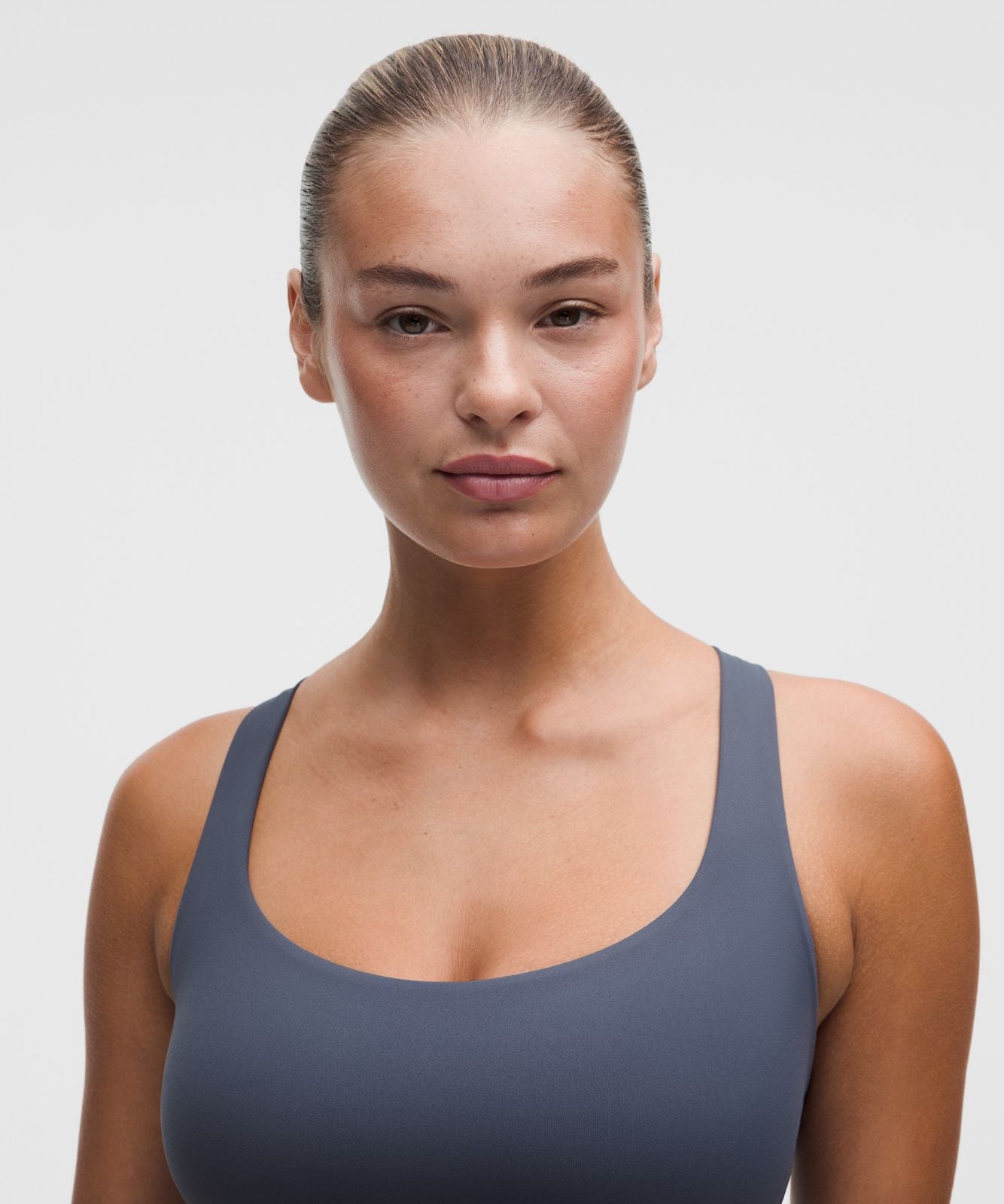 FlexyFlex Strappy Yoga Bra *Light Support, D-DDD Cups Dusty Diamond