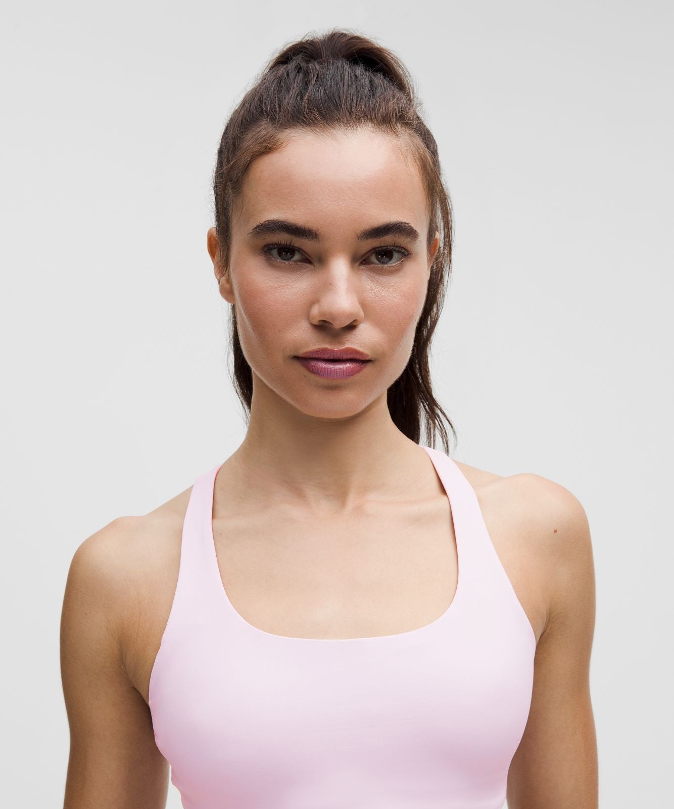 lululemon Energy Bra Medium Support, B-D Cups *Evolve Pink Organza