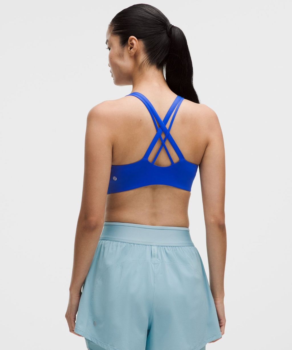 lululemon Energy Bra Medium Support, B-D Cups *Evolve Beach Ball Blue