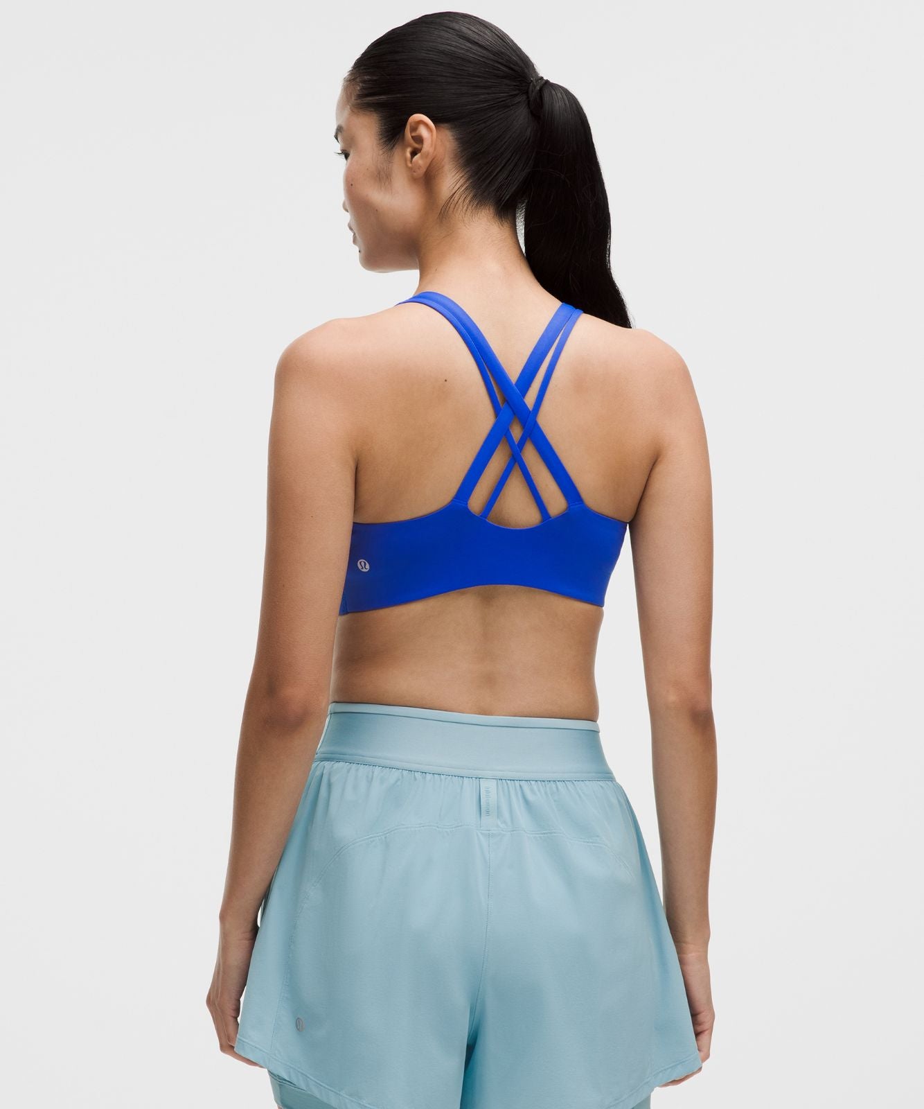 lululemon Energy Bra Medium Support, B-D Cups *Evolve Beach Ball Blue