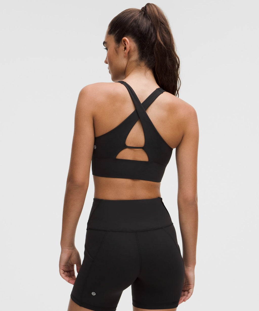 lululemon LightLift Sports Bra *Medium Support, B/C Cup Black
