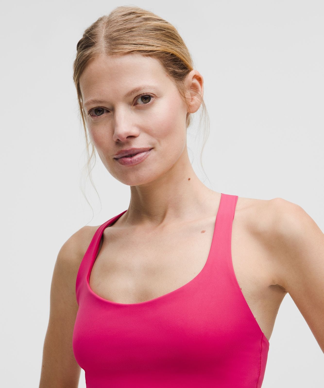 FlexyFlex Strappy Yoga Bra *Light Support, A-C Cups Raspberry coulis
