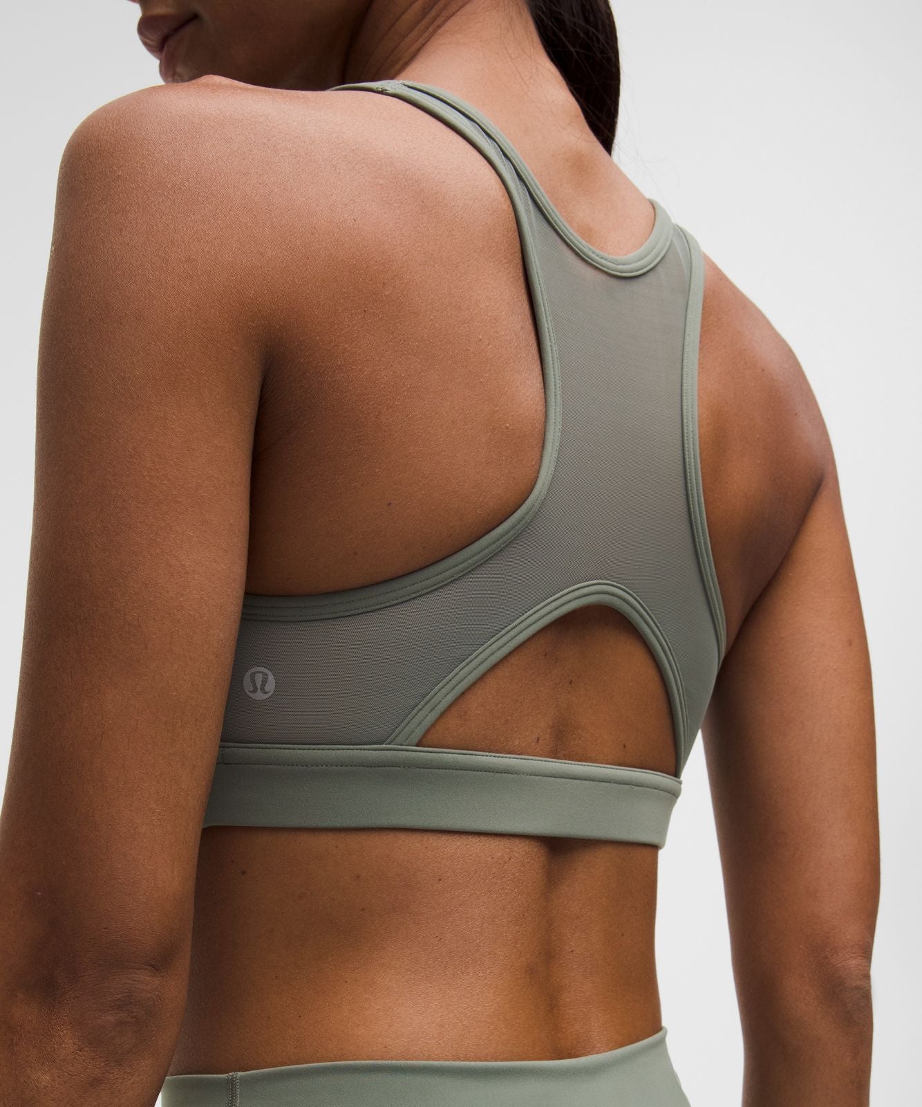 Wunder Train Mesh-Back Bra *Medium Support, B/C Cup Willow Leaf
