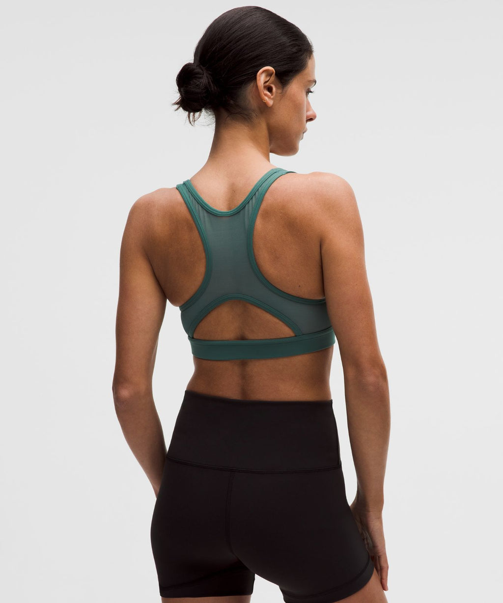 Wunder Train Mesh-Back Bra *Medium Support, B/C Cup Deep Marina