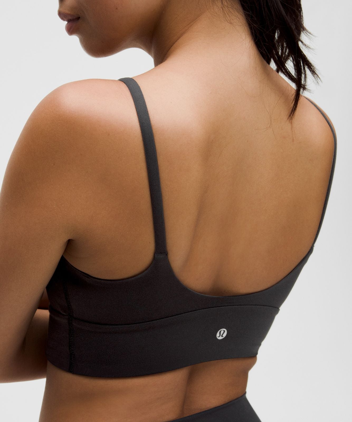 lululemon Focuser High-Neck Bra *Light Support, A/B Cup Black