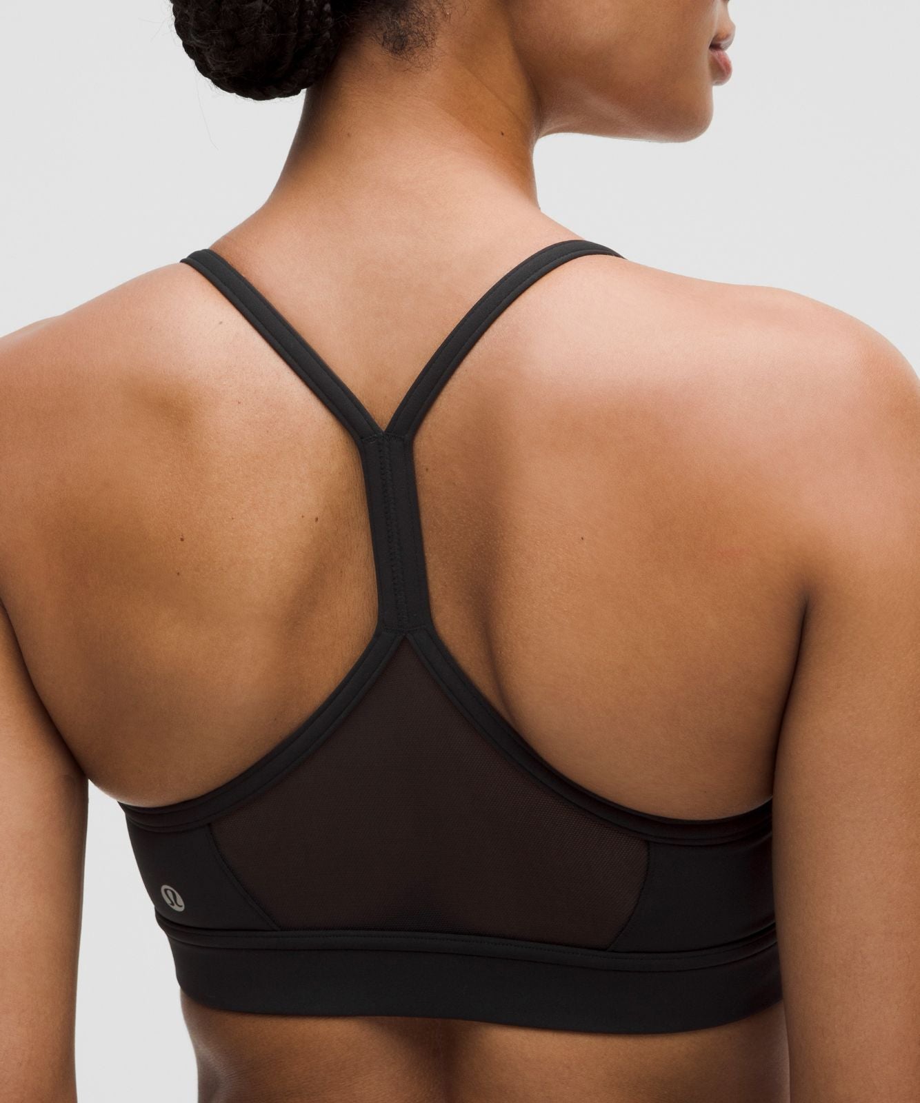 Flow Y Mid-Support Bra *B/C Cup Black
