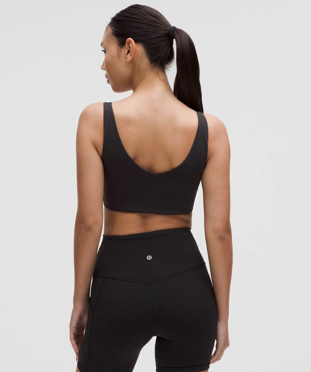 Bend This Scoop and Square Bra *Light Support, A-C Cups Black