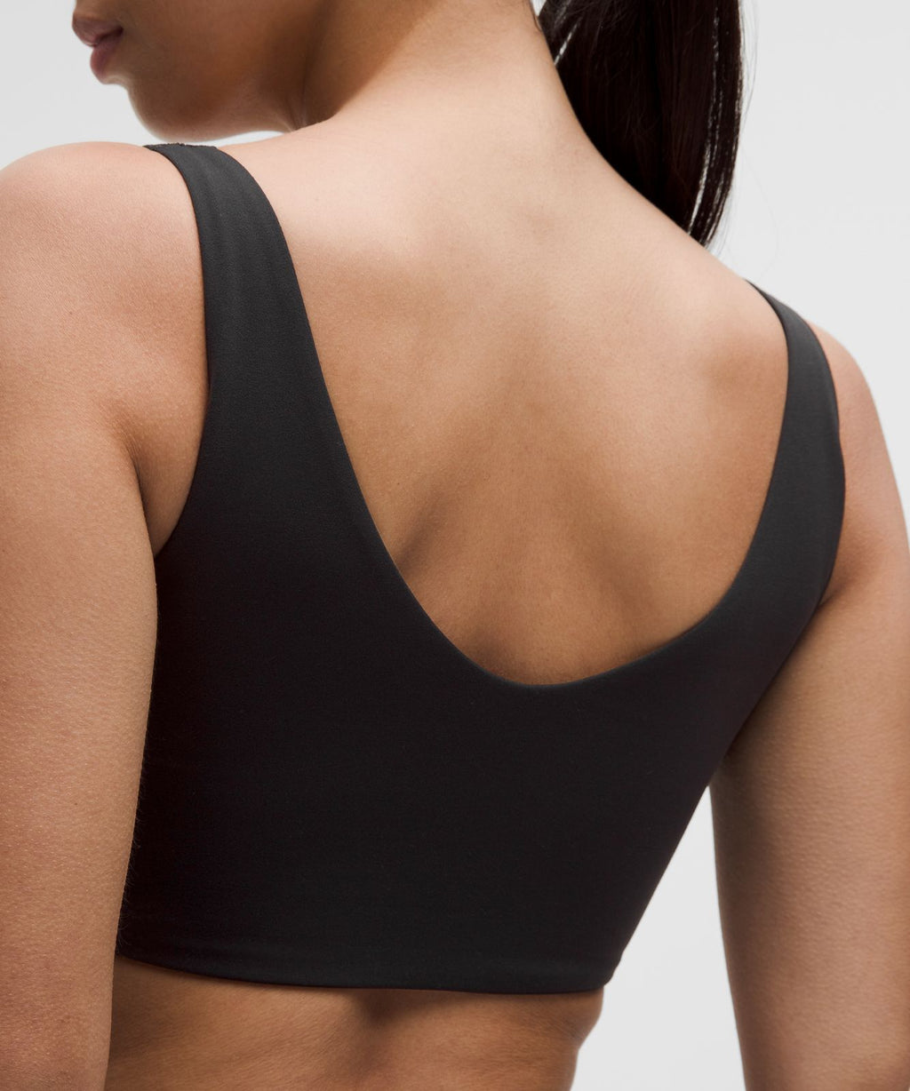 Bend This Scoop and Square Bra *Light Support, A-C Cups Black