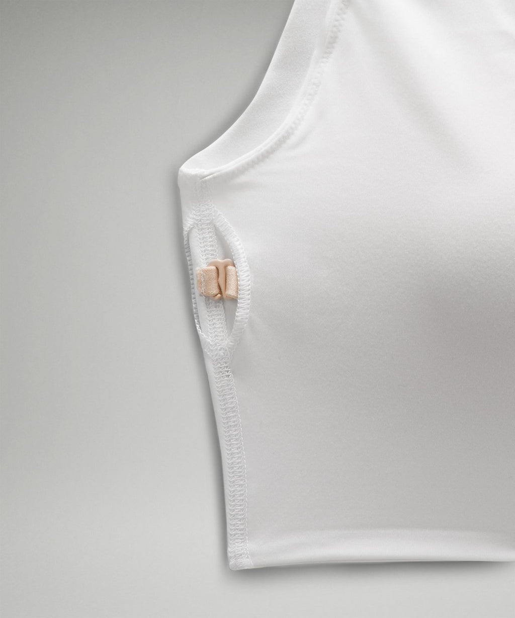 Bend This Scoop and Square Bra *Light Support, A-C Cups White