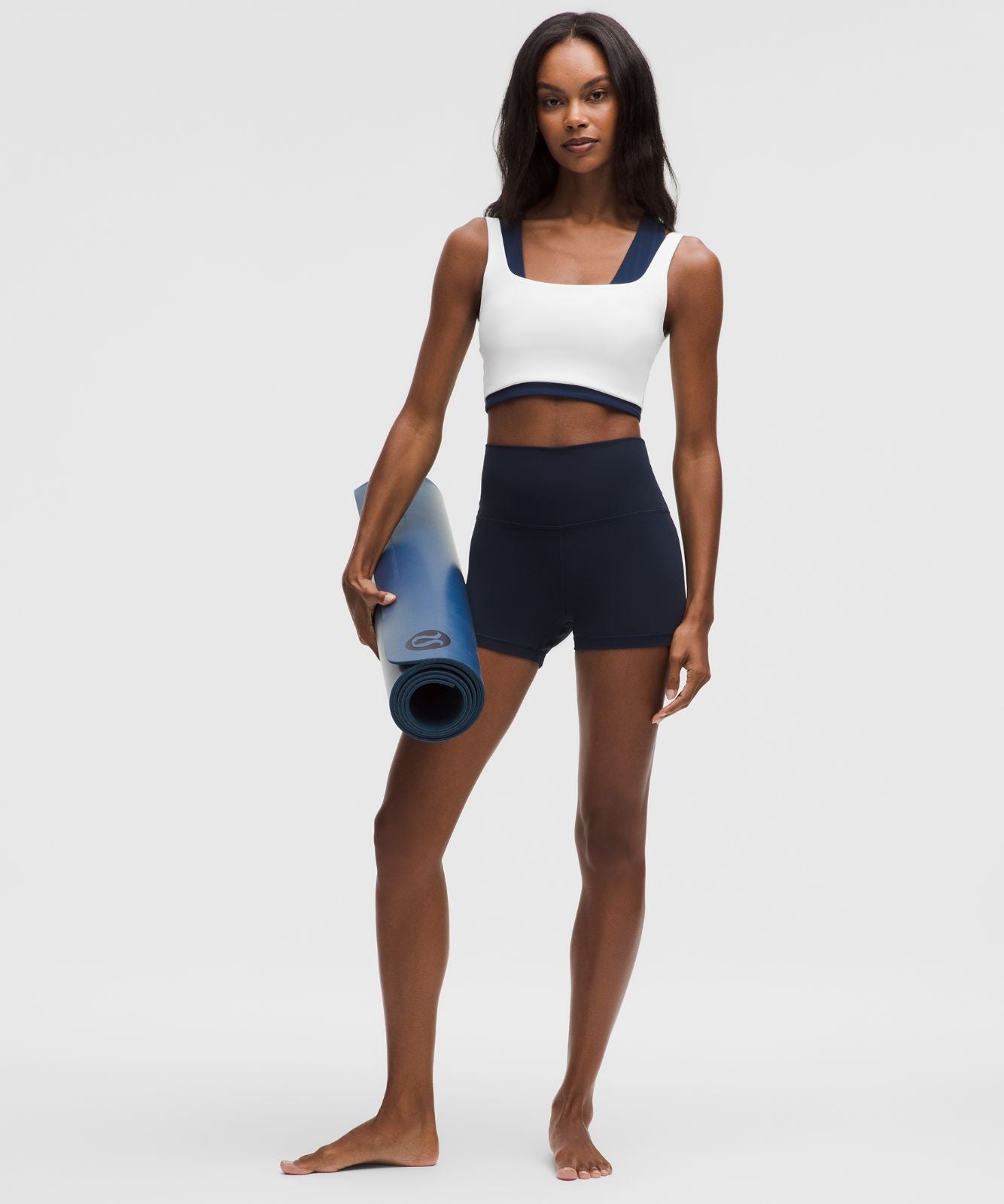 Bend This Scoop and Square Bra *Light Support, A-C Cups White