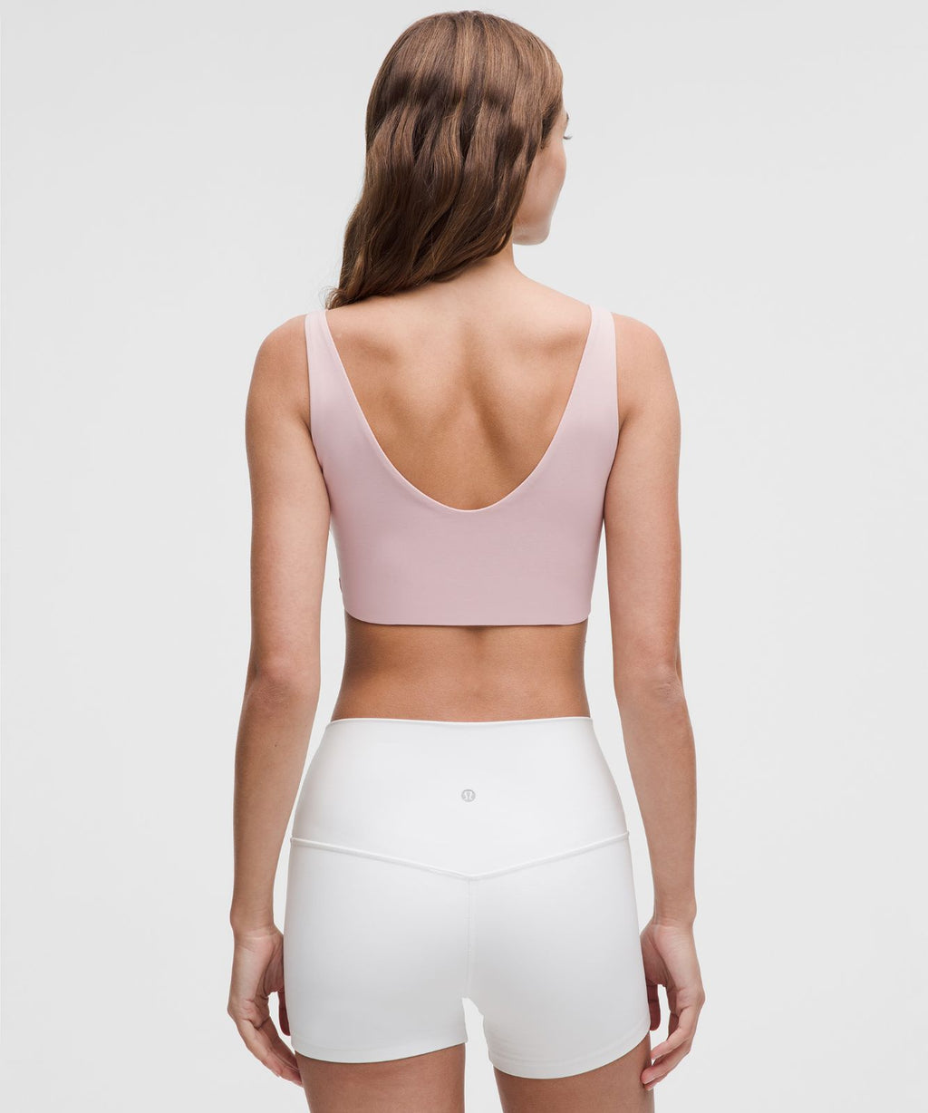 Bend This Scoop and Square Bra *Light Support, A-C Cups Pink Haze