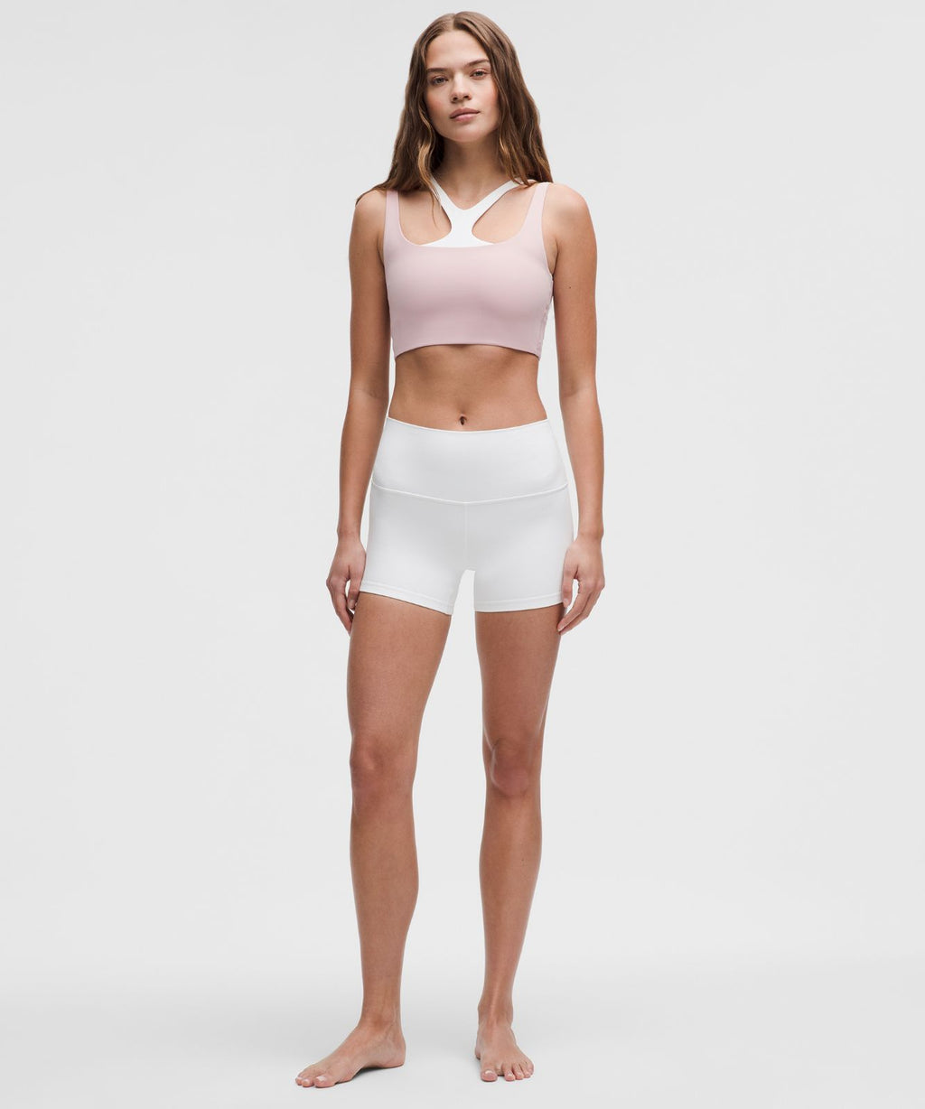 Bend This Scoop and Square Bra *Light Support, A-C Cups Pink Haze