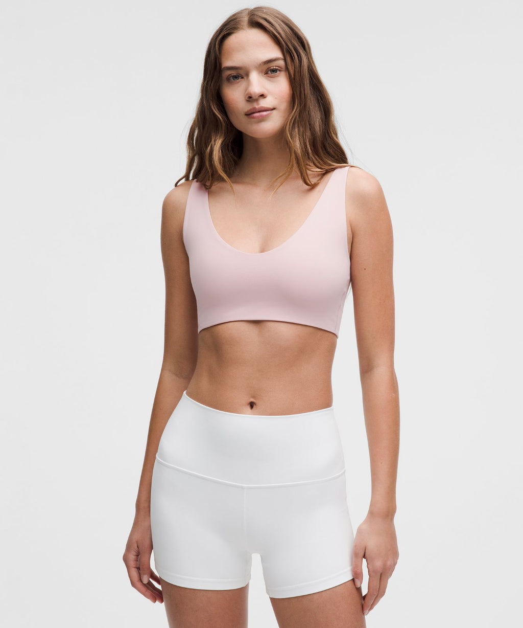 Bend This Scoop and Square Bra *Light Support, A-C Cups Pink Haze
