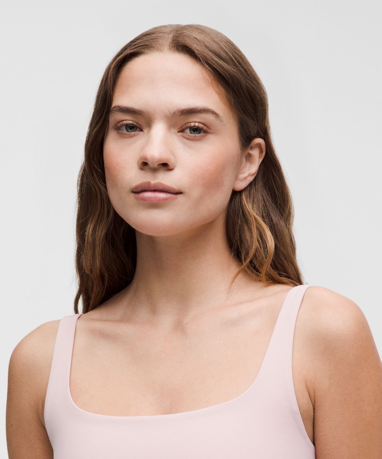 Bend This Scoop and Square Bra *Light Support, A-C Cups Pink Haze