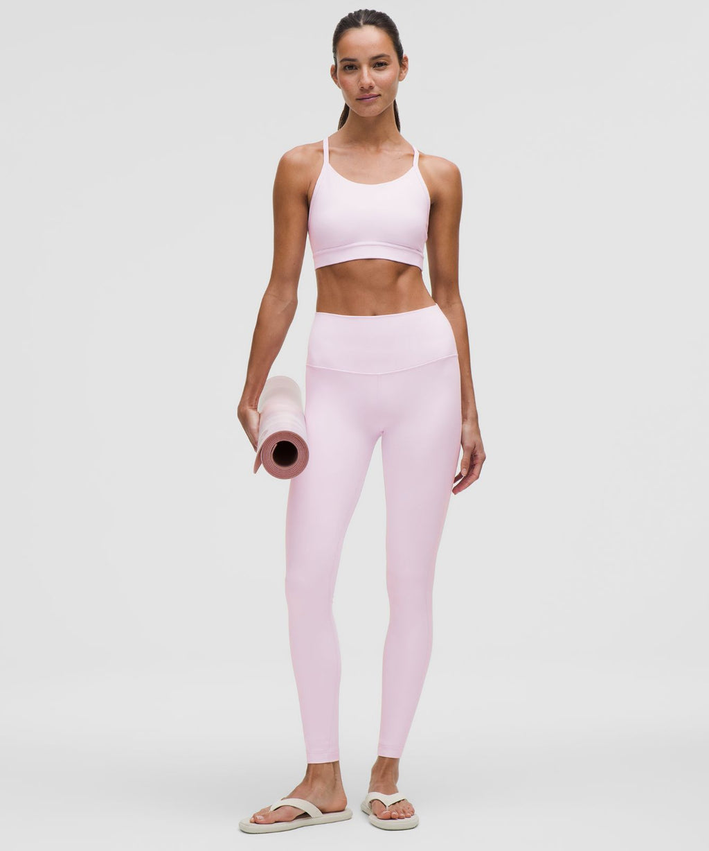 Flow Y Mid-Support Bra *B/C Cup Pink Organza